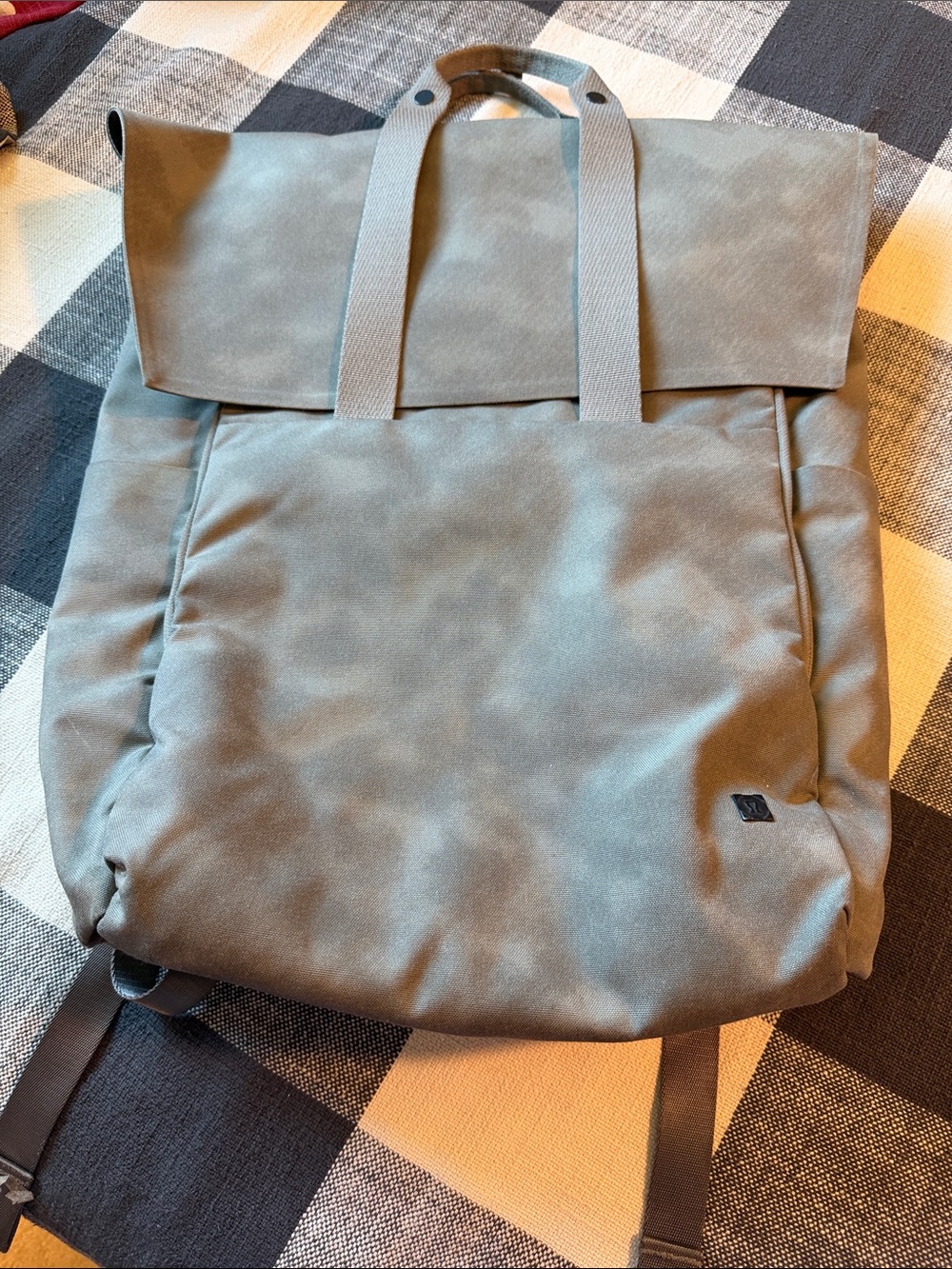 lululemon athletica Olive Green Roll-Top Backpack